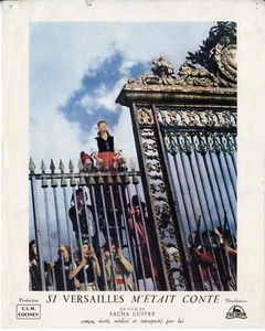 *Edith Piaf si Versailles m'était conté Guitry Photo exploit. papier vintage - Photo 1/1