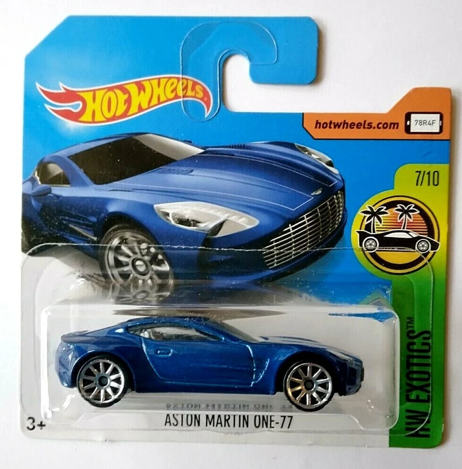 [3D] HOT WHEELS ASTON MARTIN 0NE-77 HW EXOTICS #HW1 - Immagine 1 di 1