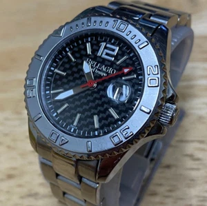 Bellagio Lady Moving Bezel Screwdown Crown Swiss Analog Quartz Watch~New Battery - Picture 1 of 5