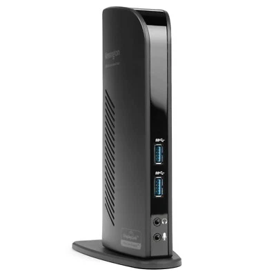 Kensington SD3500V USB 3.0 Dual-Dockingstation - Schwarz inkl. Netzteil - Bild 1 von 3