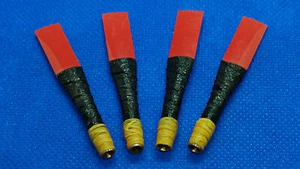 Frazer Warnock 4 pack Red Practice Chanter Reeds for Highland Bagpipe pipes - Picture 1 of 8