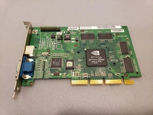 Nvidia P55 GeForce2 MX 32Mb VGA AGP Video Graphics Card Dell 5G998 MS-8835 - Picture 1 of 3