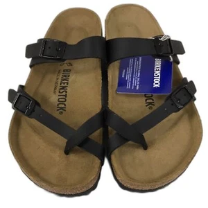 Birkenstock Mayari Black Oiled Leather - Picture 1 of 5