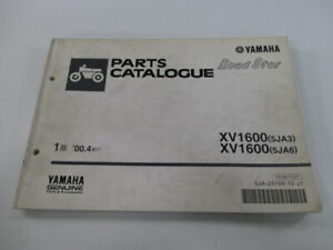 YAMAHA Genuine Used Motorcycle Parts List Road Star Edition 1 1945