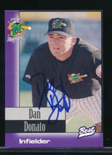 1997 Best #15 Dan Donato Norwich Navigators signed auto autograph swsw6