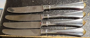 Onieda Stainless Steel Golden Julliard Set of 4 Dinner Knives 9 1/2" - Picture 1 of 3
