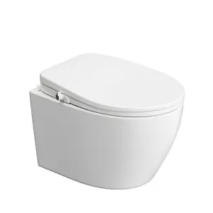 Hänge Toilette mit Bidet Funktion / WC mit Softclose Dusch Deckel 2 Dusche-Modus - Bild 1 von 10