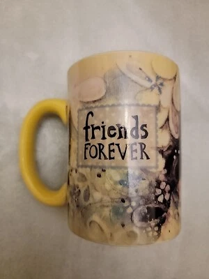  Taza/taza de café Danielle Donaldson Friends Forever grande arte carson nueva YB2 Foto 1 de 4
