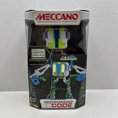 Meccano Micronoid Code Zapp Programmable ROBOT Engineering And Robotics STEM New - Image 1 of 4