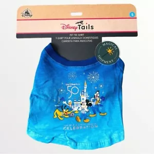 ¡NUEVO CON ETIQUETAS! Parques Disney - Walt Disney World: 50 Aniversario - Camiseta Mascota | PEQUEÑA - Imagen 1 de 5
