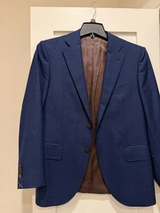 SuitSupply Blazer Sportcoat blue 40S 40 Short 25 New Jacket Rare - Picture 1 of 4