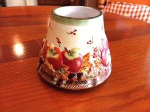 Yankee Candle Topper Red Apple Autumn Leaves - NEU - Bild 1 von 4