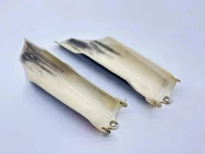 2004 Honda CR250R Fork Protectors Guards Set Plastic Cover Left Right Dirt Bike - Picture 1 of 3