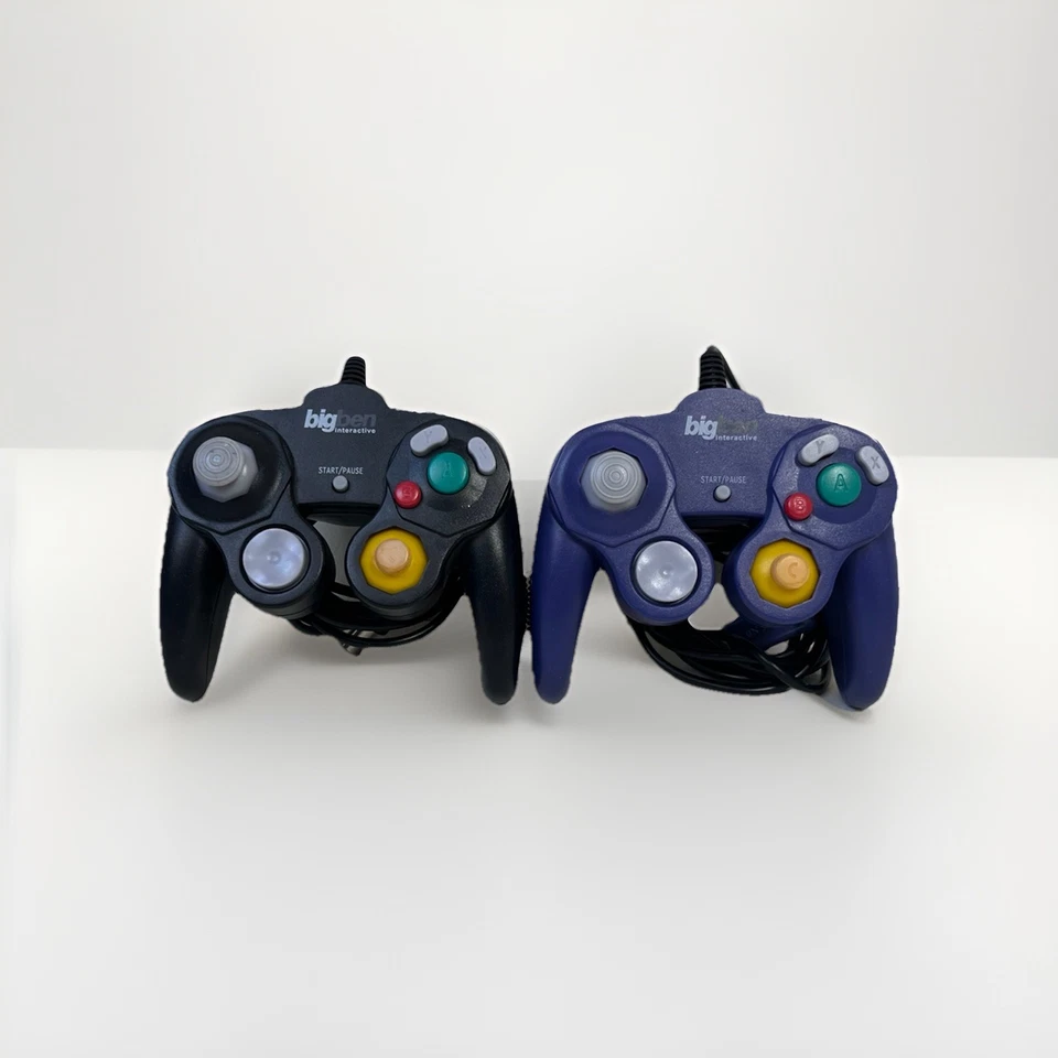 🔥console Nintendo GameCube Controller Mini BigBen Nero Blu molto buono scegli🔥 - Immagine 1 di 1