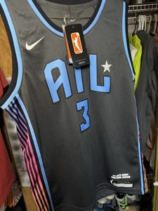 Nueva con etiquetas Nike Chennedy Carter Atlanta Dream #3 WNBA Rebel Jersey Juvenil Grande - Imagen 1 de 4