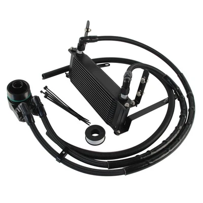 14 Reihiger AN8 Motorölkühler Kit für VW VAG EA888 Golf MK7 2.0T Gen3 Schwarz - Image 1 of 4