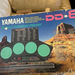 YAMAHA DD-8 SUPER SESSION PLAYER DIGITAL DRUM MACHINE GETESTET FUNKTIONIERT 100% - Bild 1 von 13
