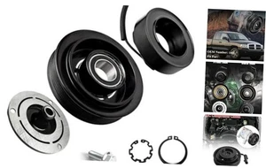 A/C Compressor Clutch Assembly Kit Plate Pulley Bearing Coil 97309 Replacement  - Picture 1 of 7