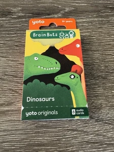 Nuova collezione di schede audio Yoto BrainBots Dinosauri confezione da 8 carte C38 - Foto 1 di 2