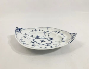Royal Copenhagen Blue Fluted Plain Oval Bowl Serving Platter 3 1889 – 1922 - Picture 1 of 10