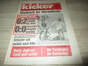 Kicker 11.12.1986 101/86 Thiele Gladbach - Bild 1 von 1