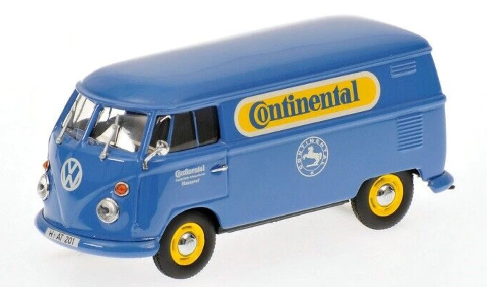 1/43 VOLKSWAGEN T1 KASTENWAGEN (1963) CONTINENTAL MINICHAMPS 430052214 - Immagine 1 di 1