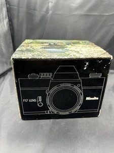 Minolta SRT 101  + MC 1.7 / 55mm Lens, Original Box, Manual, Matching Numbers. - Picture 1 of 17