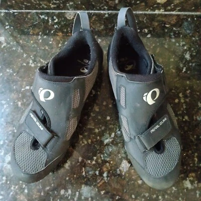 Велосипедные туфли Pearl Izumi мужские Elite Road IV ЕС 44 черные/белые 5115002 отличное состояние - Изображение 1 из 4