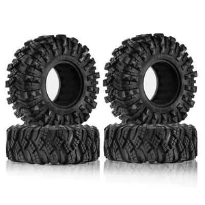 Neumático de goma 1,9" 110 mm neumático de rueda para coche sobre orugas de radiocontrol 1/10 axial SCX10 TRX4 RC4WD - Imagen 1 de 10