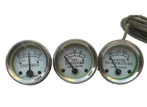 Oil Pressure Ammeter Temperature Gauge Replacement Fit For John Deere Tractor@vd - Picture 1 of 2