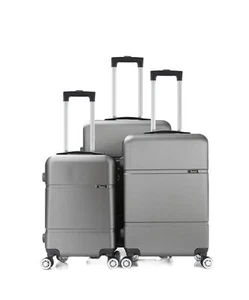 Cheffinger l Reisekoffer Koffer 3 tlg Hartschale Trolley Set Kofferset DE - Bild 1 von 19