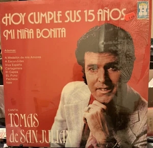 Thomas De San Julián Hoy Cumple Sus 15 Años Mi Niña Bonita Vinyl LP Sealed - Imagen 1 de 2