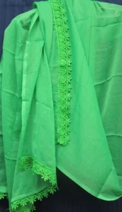 Mantón envolvente Dupatta 215 8094 algodón o Georgette colores diseños Dupatta Chunni - Imagen 1 de 38