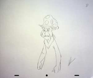 Green Eggs & Ham Production Art LEN SIMON Hand Drawn Layout Pencil Dr. Seuss #NN - Picture 1 of 2