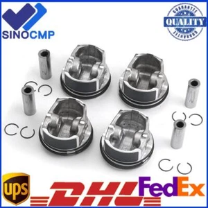 Pistons Rings Set Φ82mm For M271 Mercedes-Benz W204 W212 C200 C250 E250 CGI 1.8T - Picture 1 of 3