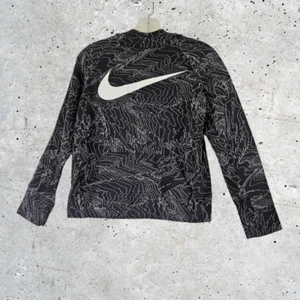 Nike Niños Manga Larga Atlética Térmica Drifit Sudadera con Capucha Negra Talla M - Imagen 1 de 15