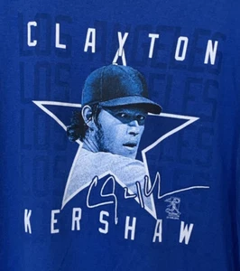 Camiseta azul para hombre Clayton Kershaw 22 Los Angeles Dodgers MLB Players Choice XL - Imagen 1 de 6