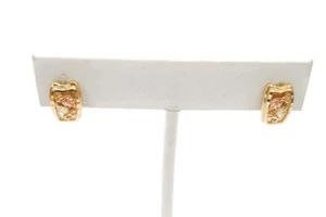 Black Hills Gold 10k Grape Leaf Earrings - Picture 1 of 5