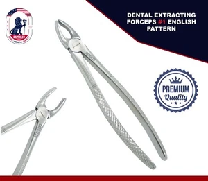 CAPRALEO Dental Extracting Forceps #1 English Pattern , Dental Instruments - Picture 1 of 3