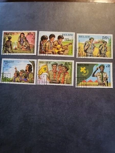 Stamps Belize 638-43 used - Picture 1 of 1