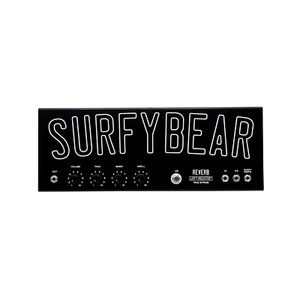 Surfy Industries SurfyBear Metal Reverb Pedal - Picture 1 of 4