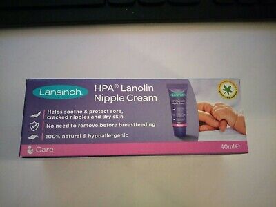 Lanisoh HPA Lanolin Nipple Cream 40ml • 7.99£