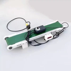 Mini Production Line Conveyor Desktop Conveyor Belt with Photoelectric Counter - Picture 1 of 5