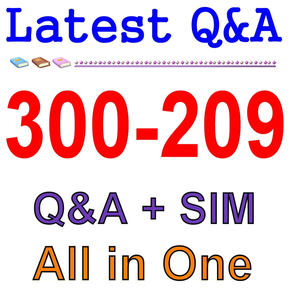 Cisco Best Practice Material For 300-209 Exam Q&A+SIM - Image 1 of 1