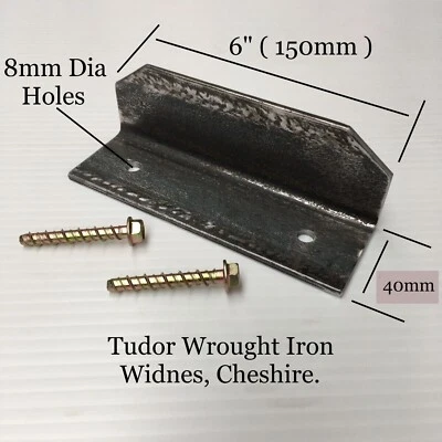 WROUGHT IRON METAL DRIVEWAY GATE DOOR FLOOR WALL GROUND SAFETY POST CENTRE STOP - Image 1 of 4