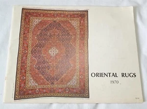 Vintage 1970 Oriental Rugs Catalog Book Arthur T.Gregorian Inc - Picture 1 of 7