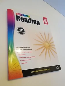 Spectrum Reading Workbook, Grade 6 Individual Book - Picture 1 of 1