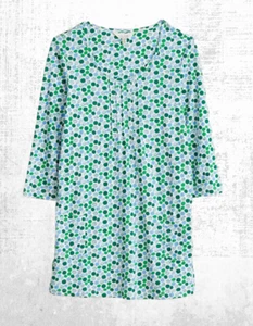 Ex Seasalt Women’s 3/4 Sleeve Cotton Tunic in Pebble Spot Lizzy - Picture 1 of 7