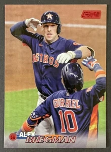 2023 Topps Stadium Club #175 ALEX BREGMAN Red Foil - Picture 1 of 2
