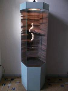 6Eck Hochkant Glas Terrarium 60x130cm Chamäleons Leguane Schlange - Bild 1 von 7